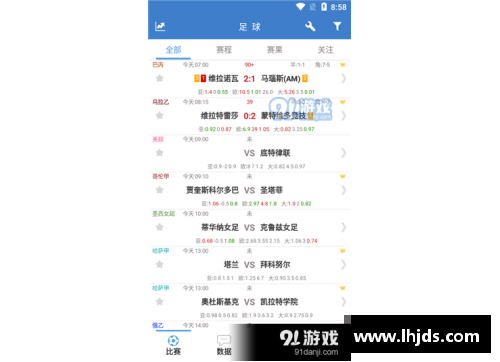 足球比分网：全面解析赛事数据及实时战况
